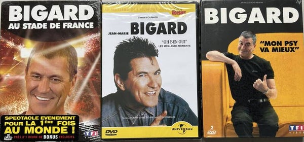 LOT 3 SPECTACLES JEAN-MARIE BIGARD