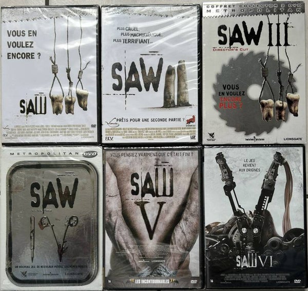 LOT 6 FILMS SAW