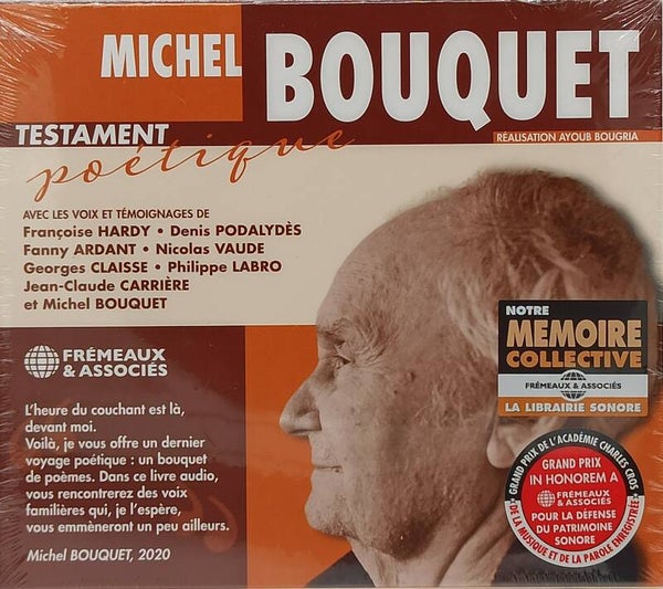 MICHEL BOUQUET - Testament poétique