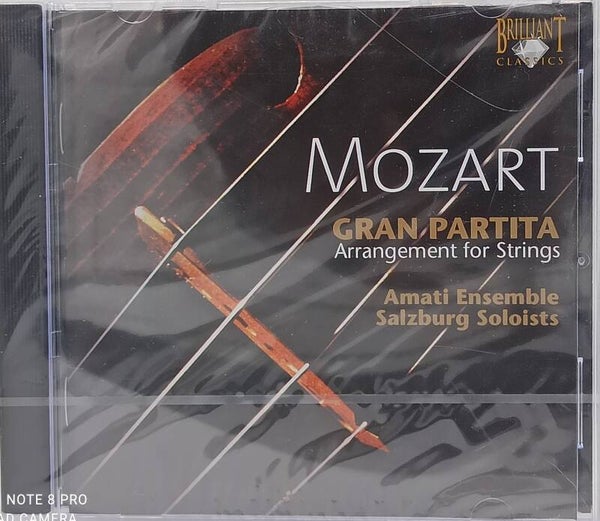 MOZART - Gran partita : arrangement for strings