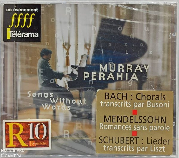 MURRAY PERAHIA - Songs without words