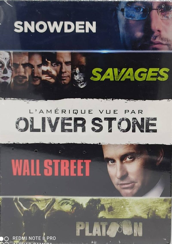 SNOWDEN + SAVAGES + WALL STREET + PLATOON