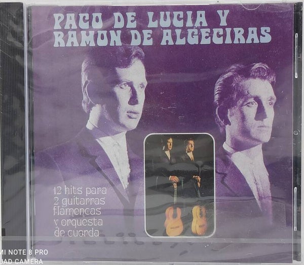 PACO DE LUCIA Y RAMON DE ALGECIRAS - 12 hits para 2 guitarras flamencas