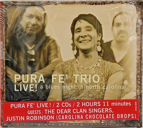 PURA FE' TRIO - A blues night in north carolina