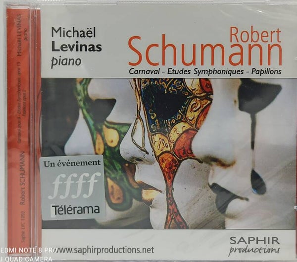 MICHAEL LEVINAS - Robert Schumann : carnaval opus 9