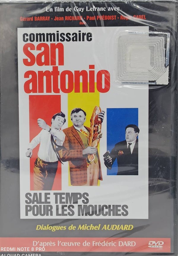 COMMISSAIRE SAN ANTONIO - SALE TEMPS POUR LES MOUCHES