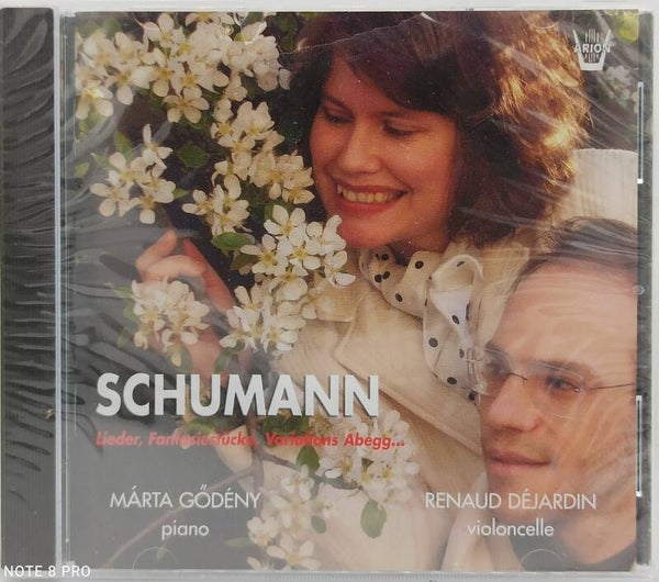 MARTA GODENY & RENAUD DEJARDIN - Schumann : oeuvres pour violoncelle