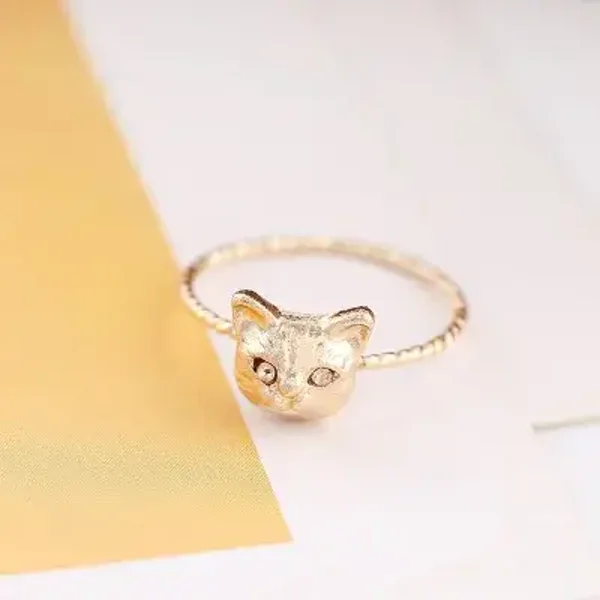 R0012 - Damenring "Katzenkopf"