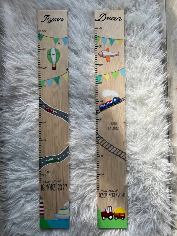 Messlatte nach Wunsch aus Holz