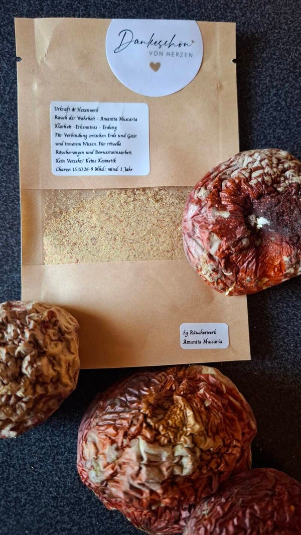Rauch der Wahrheit - Amanita Muscaria - 5g Probierpäckchen