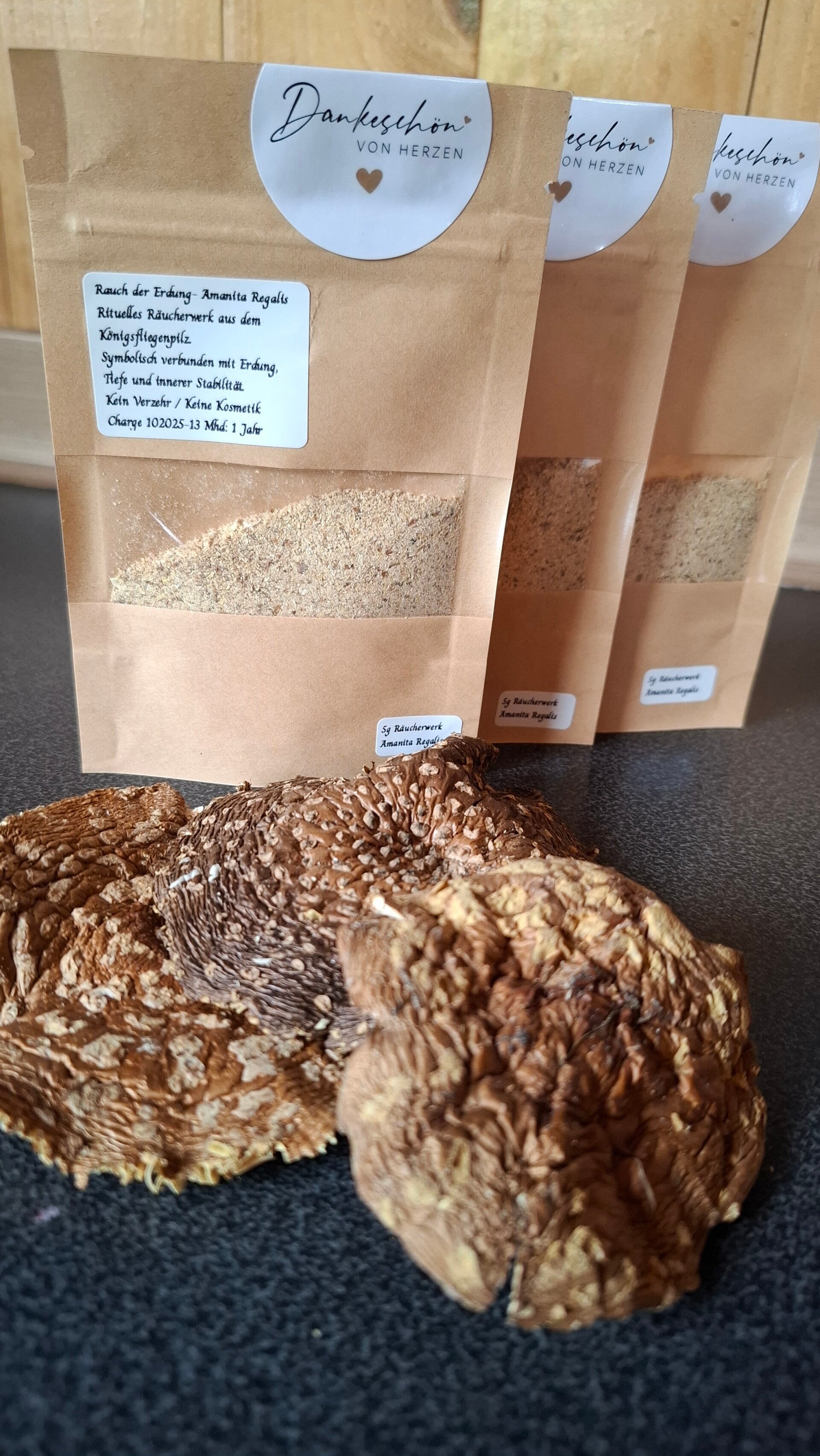 Rauch der Erdung - Amanita Regalis- 5g Probierpäckchen