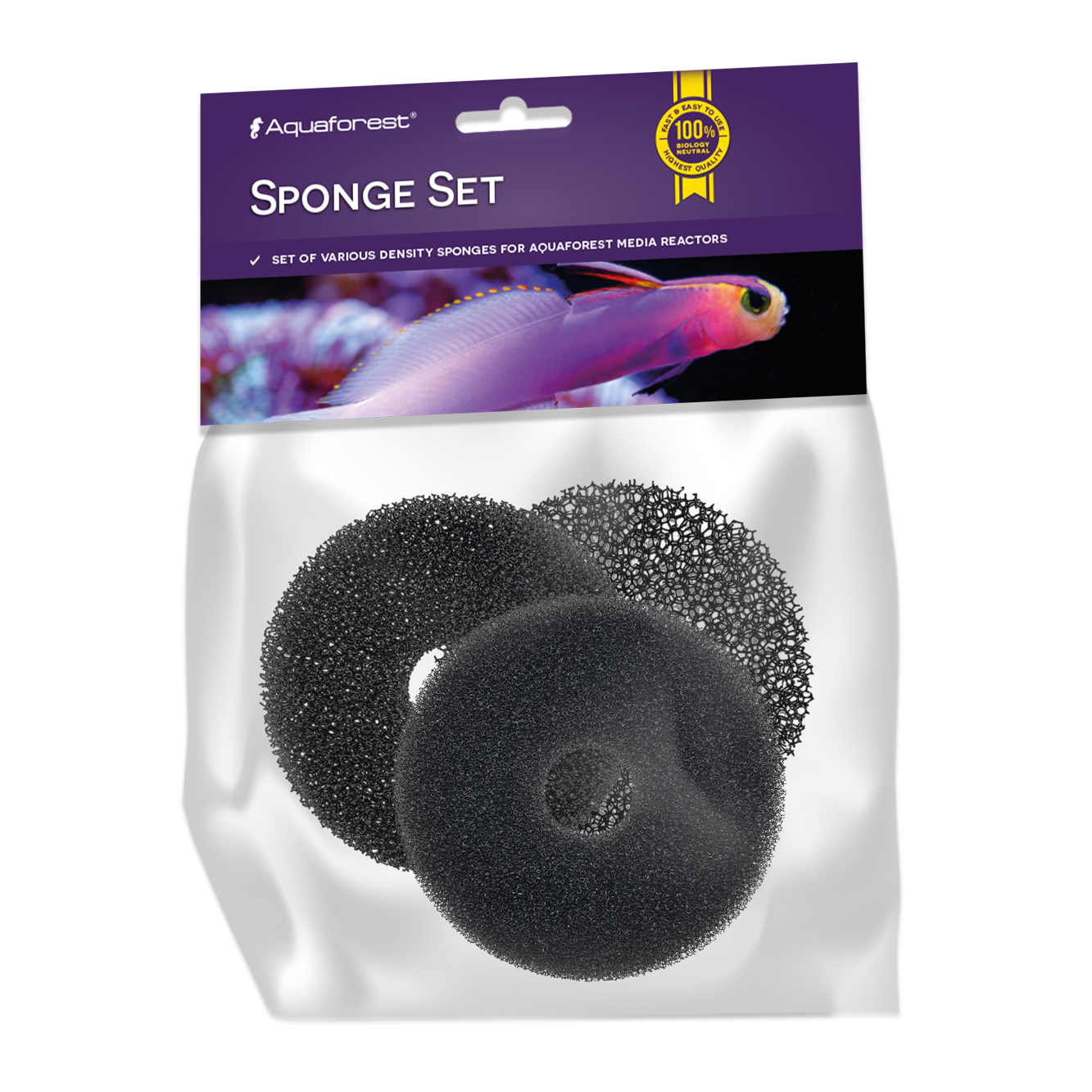 Aquaforest Sponge set voor nieuw model
