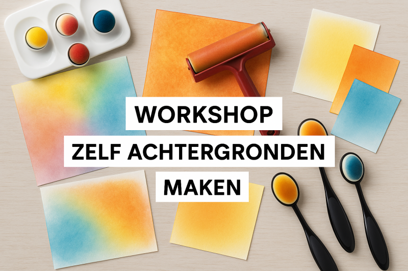 Workshop zelf achtergronden maken : 13 juni 2026 van 13.30 tot 16.30 uur