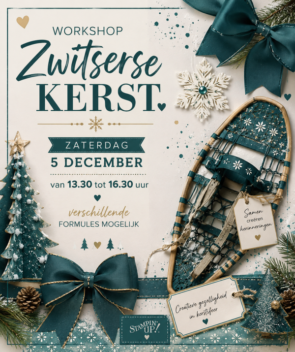 Zwitserse Kerst : zaterdag 5 december van 13.30 u tot 16.30 u