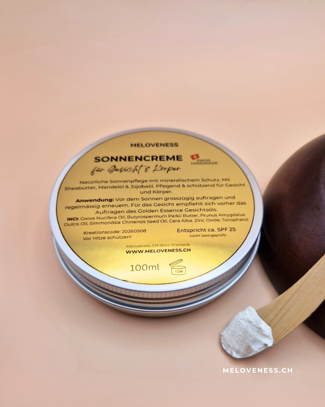SONNENCREME Gesicht & Körper - 100ml