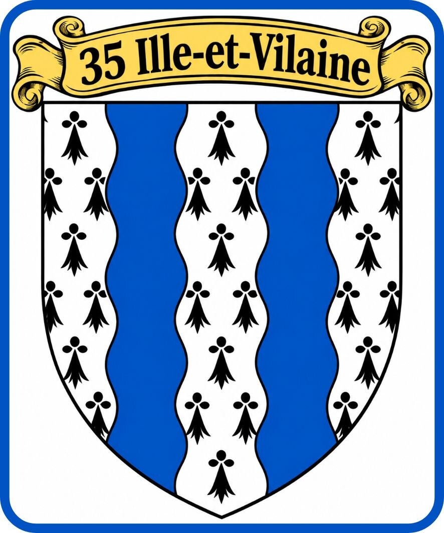 Départements Français - Blasons