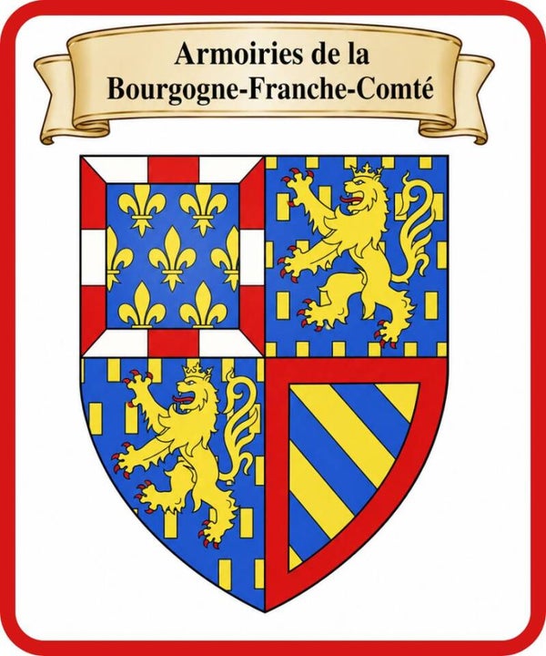 Armoiries de la Bourgogne-Franche-Comté