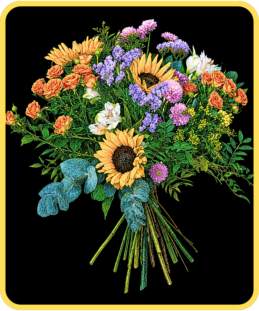 fleurs et symboles