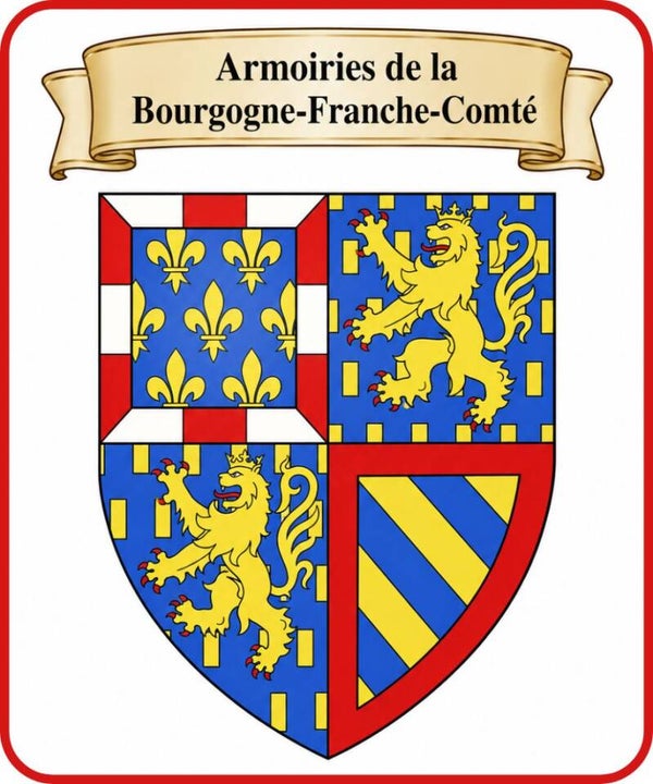 Armoiries de la Bourgogne-Franche-Comté