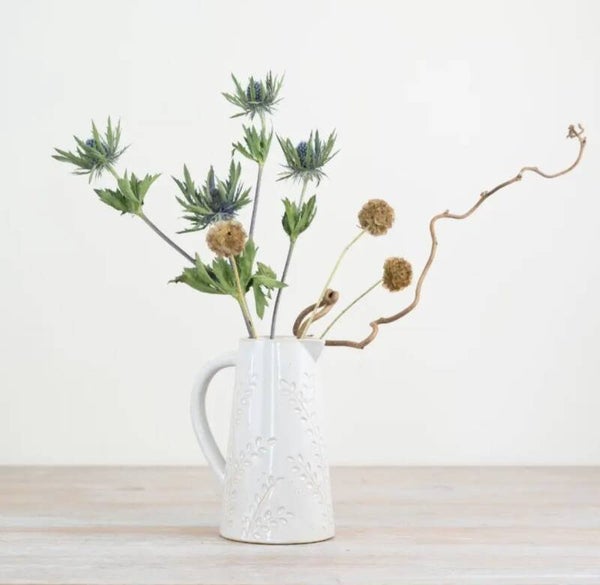 Patterned Porcelain Jug