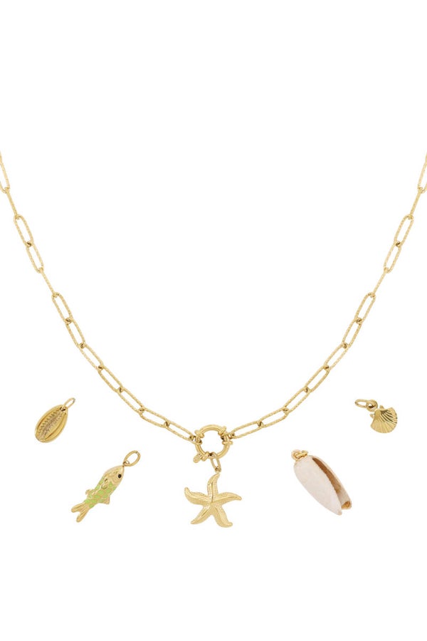 Starfish diy ketting