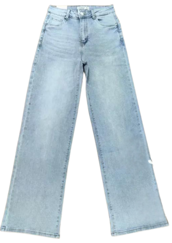 Wide leg jeans licht blauw DJ2625