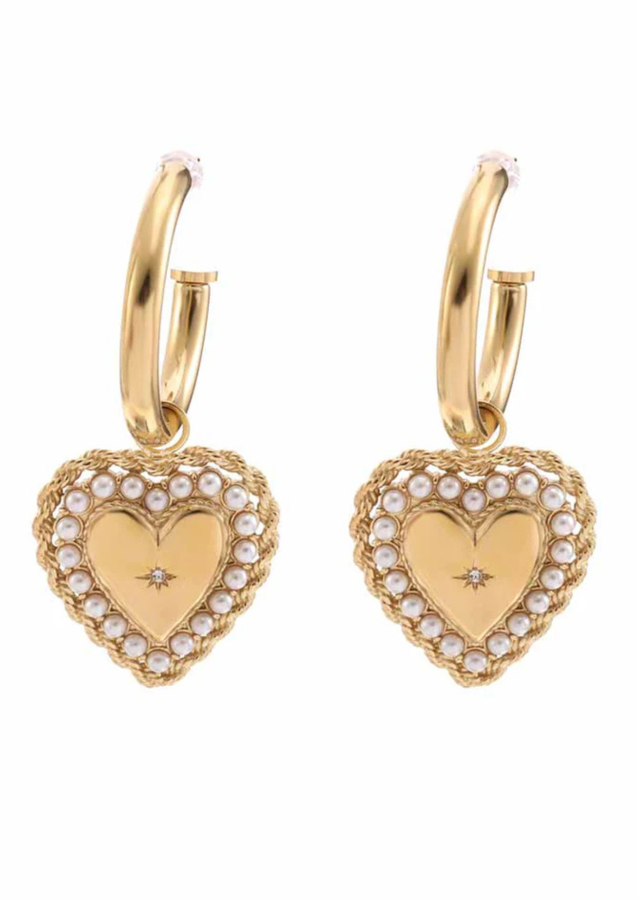 Pearly love oorbellen