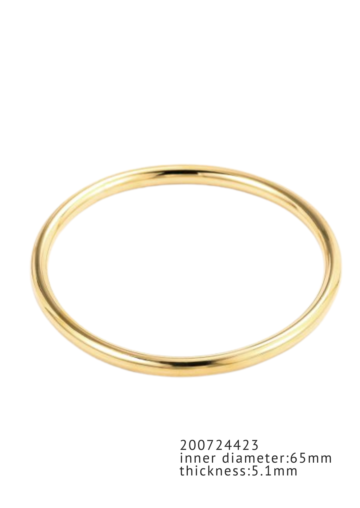 Bangle small - goud of zilver