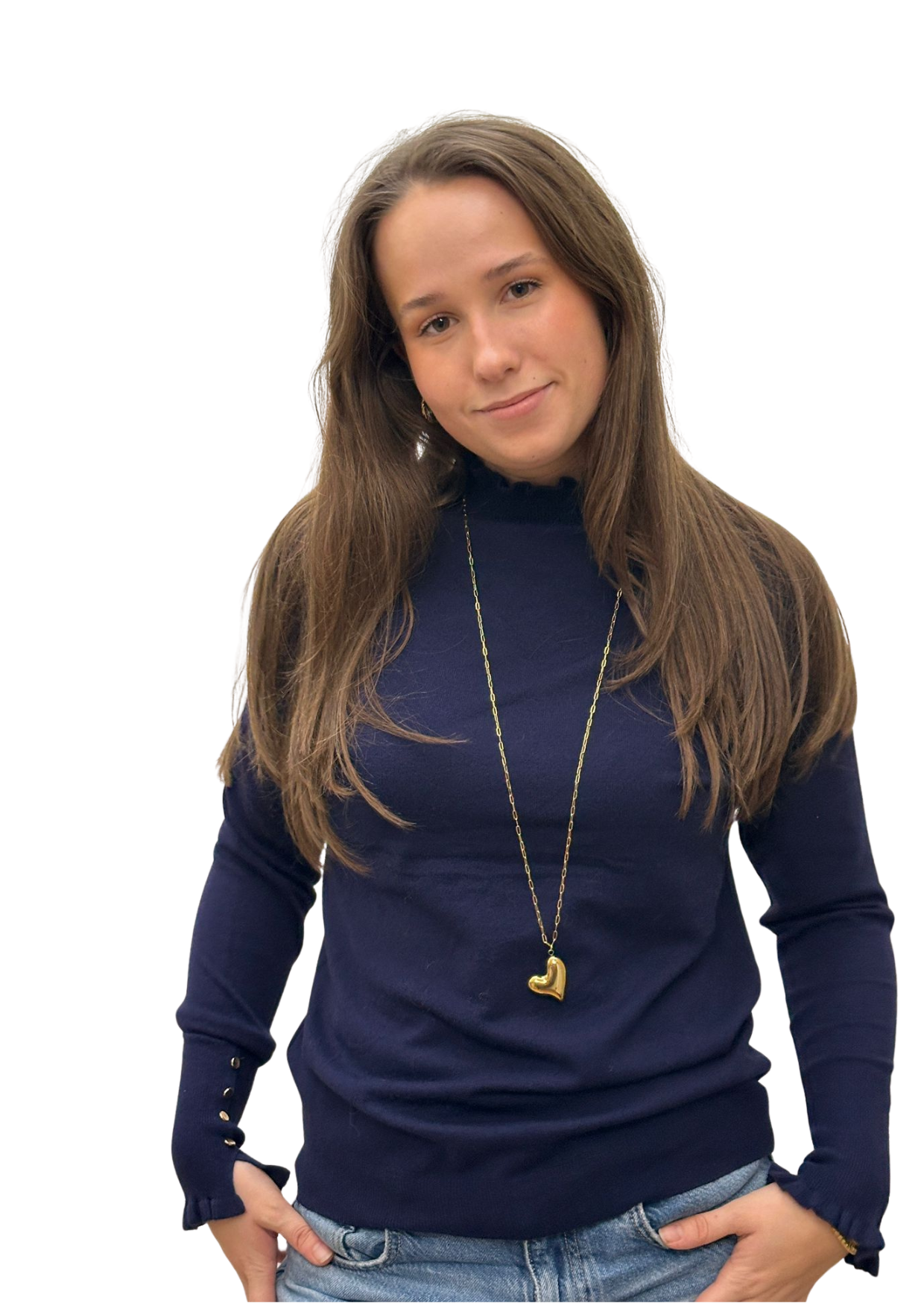 Basic ruffle coll - verschillende kleuren -