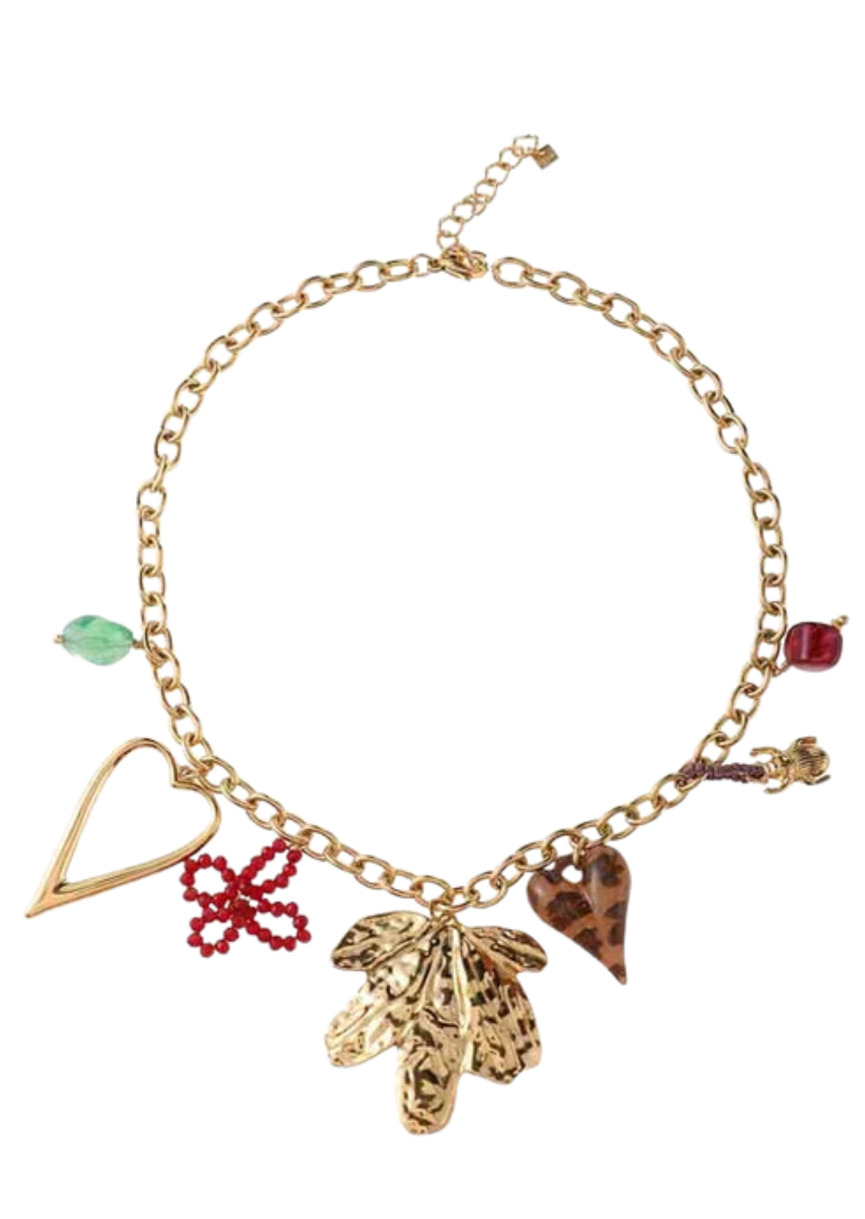 Ketting Golden leaf