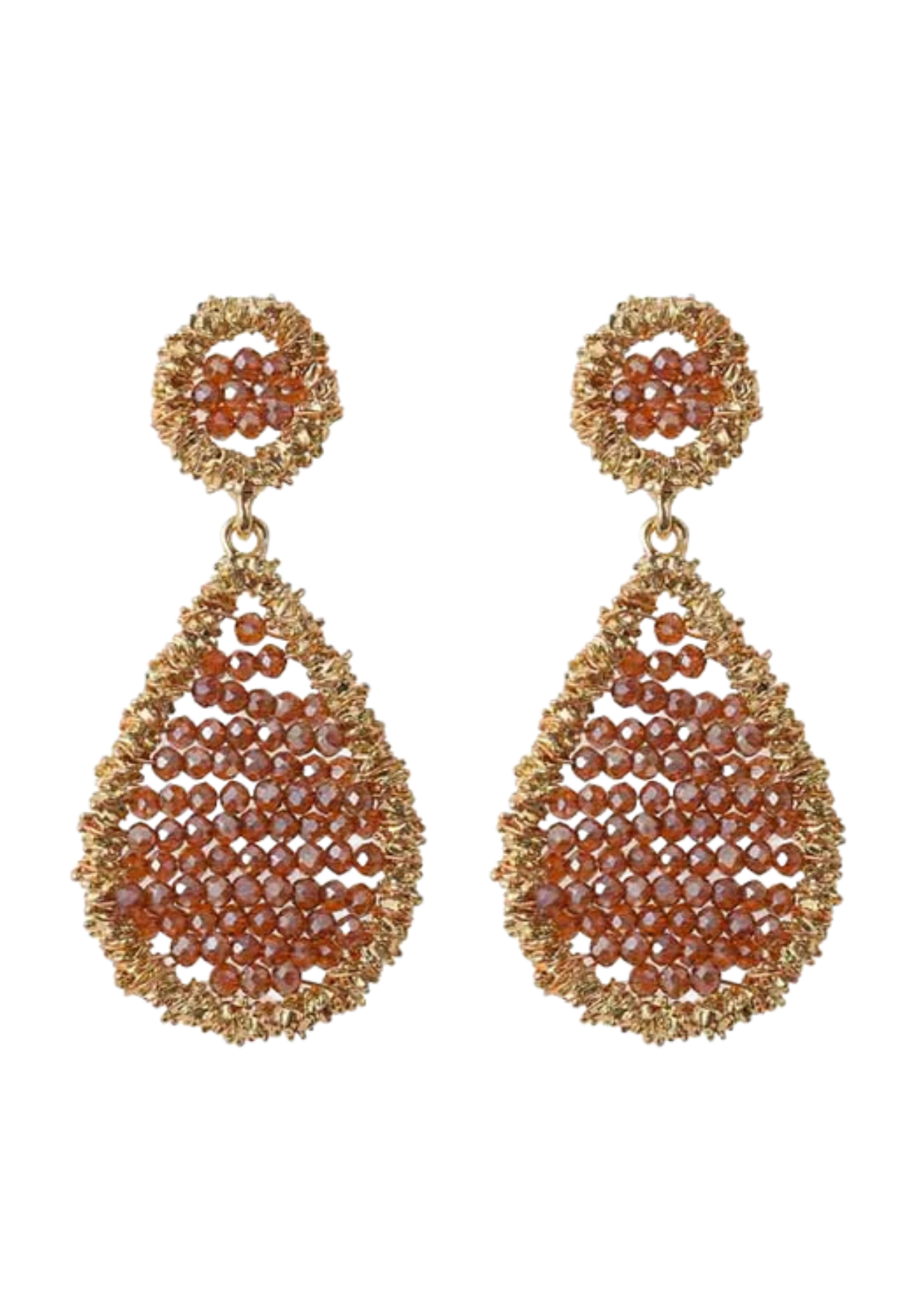 Lilly beige oorbellen