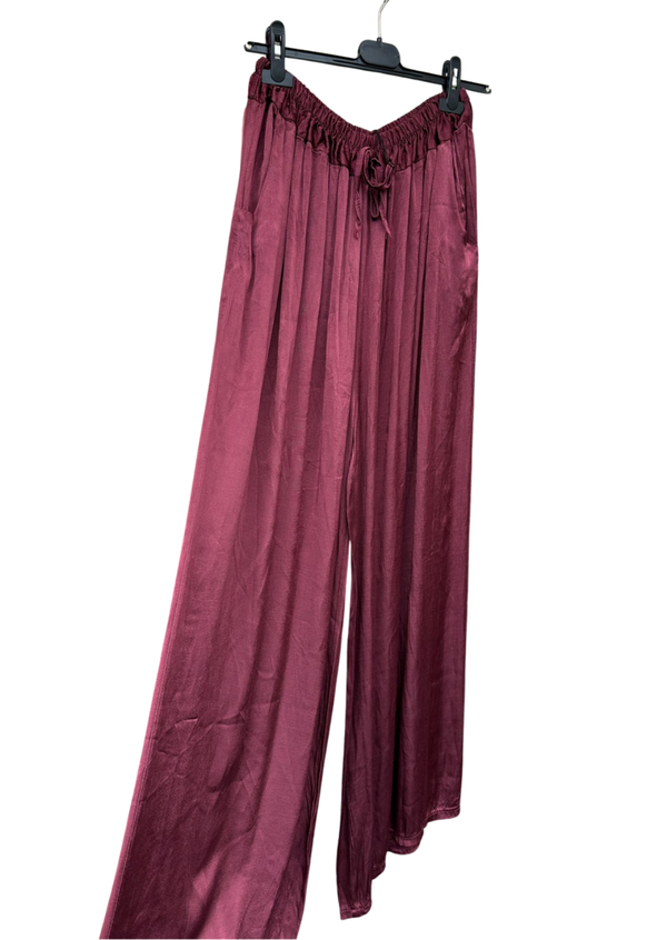 Satin pants - meerdere kleuren -