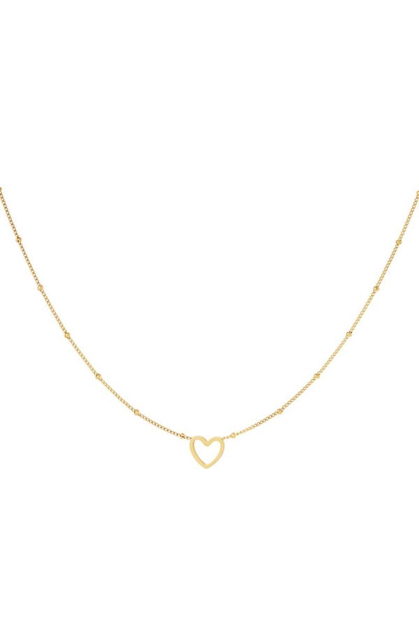 Ketting open heart