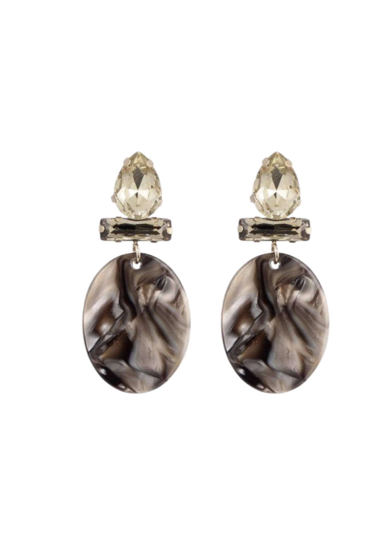 Oorbellen Quincy -bruin-