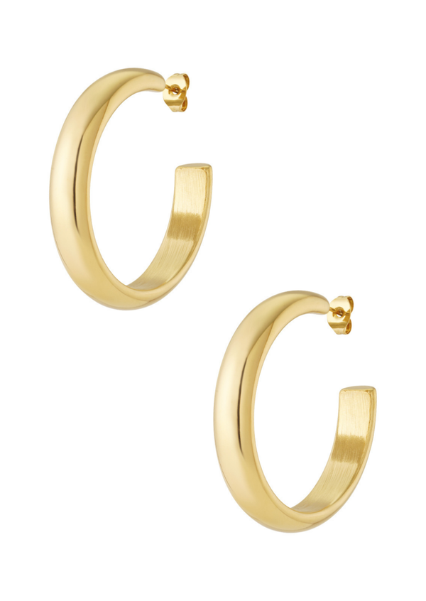 Golden hoops