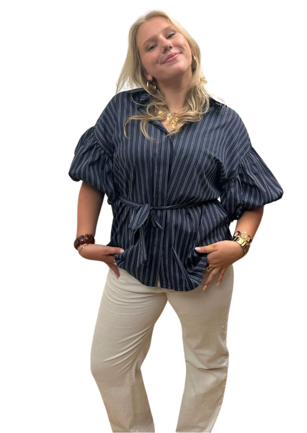 Blue roze blouse - verschillende kleuren)