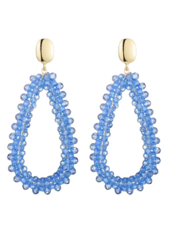 Oorbellen a drop of blue