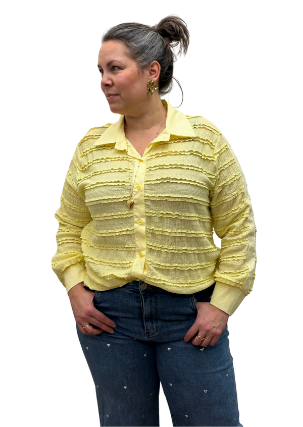 Yellow blouse