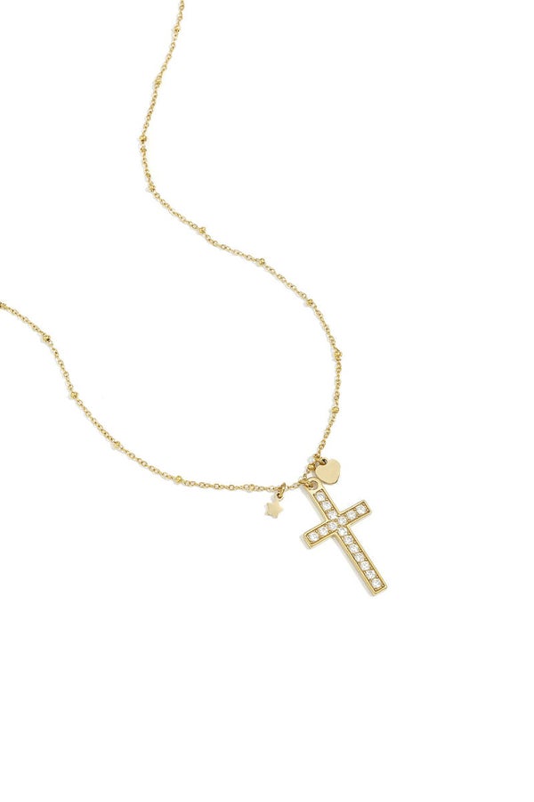 Divine spark ketting - goud of zilver -