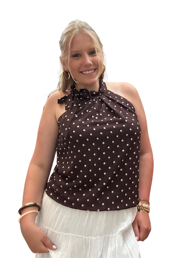 Polkadot top