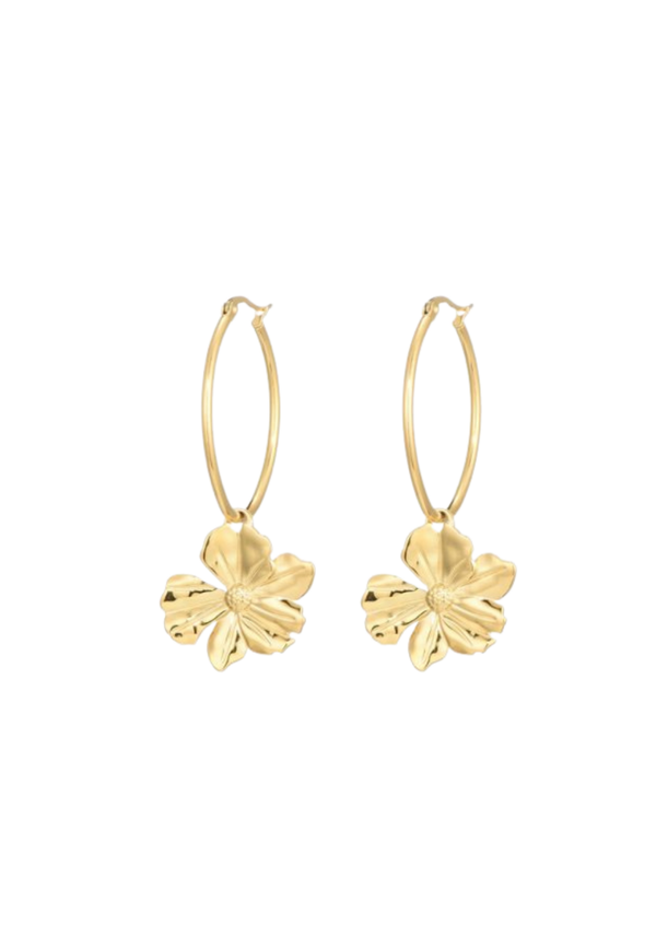 Oorbellen Hanging flower