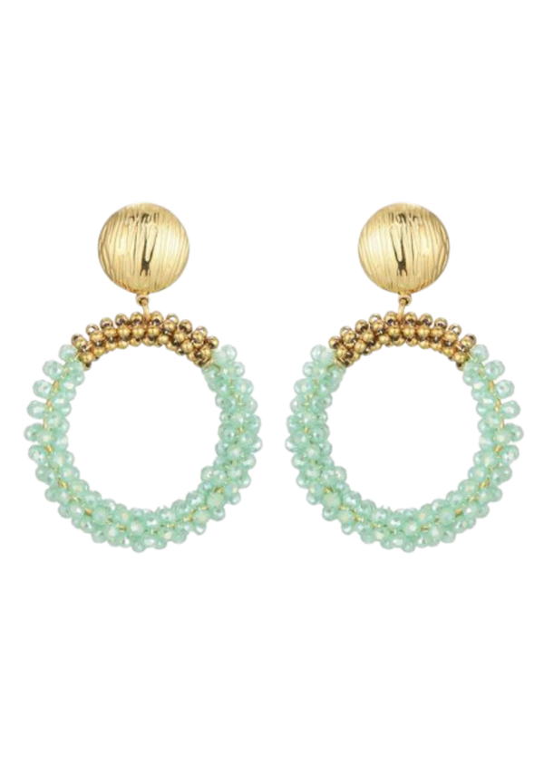 Oorbellen Meggie - Mint -