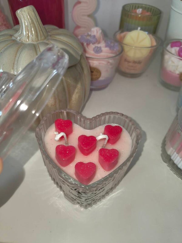 Bougie coeur