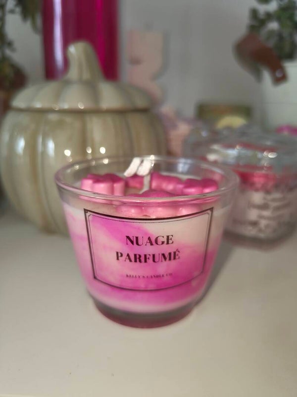 Bougie nuage parfumé