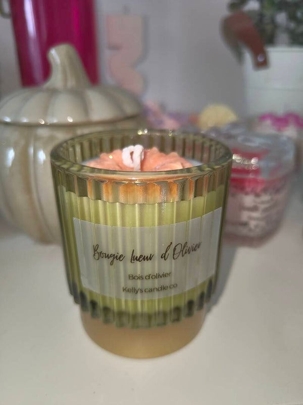 Bougie Lueur d'olivier