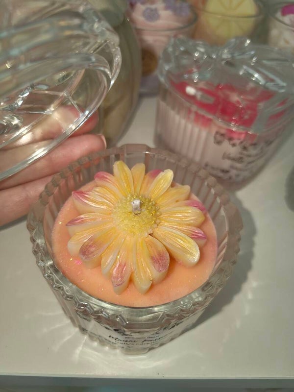Bougie fleur