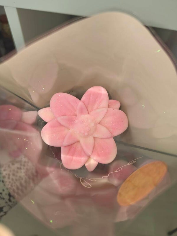 Fondant en forme de fleur