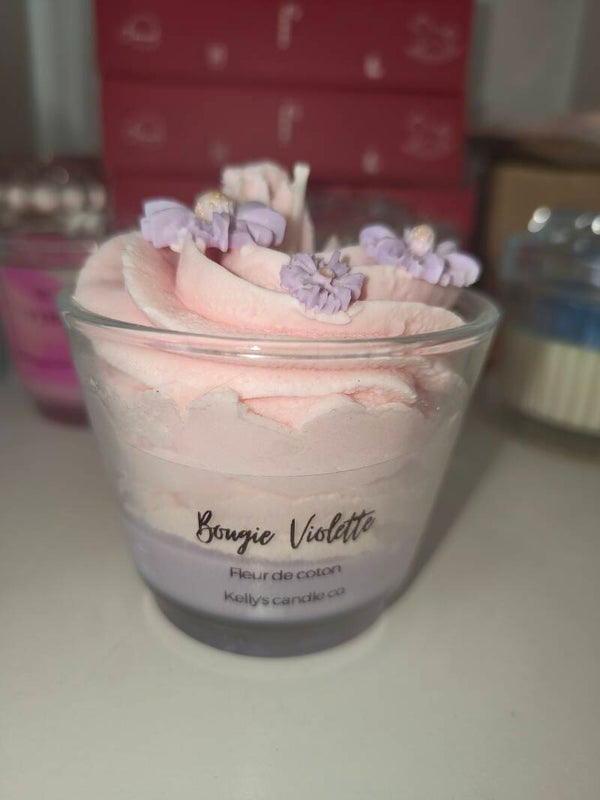 Bougie violette