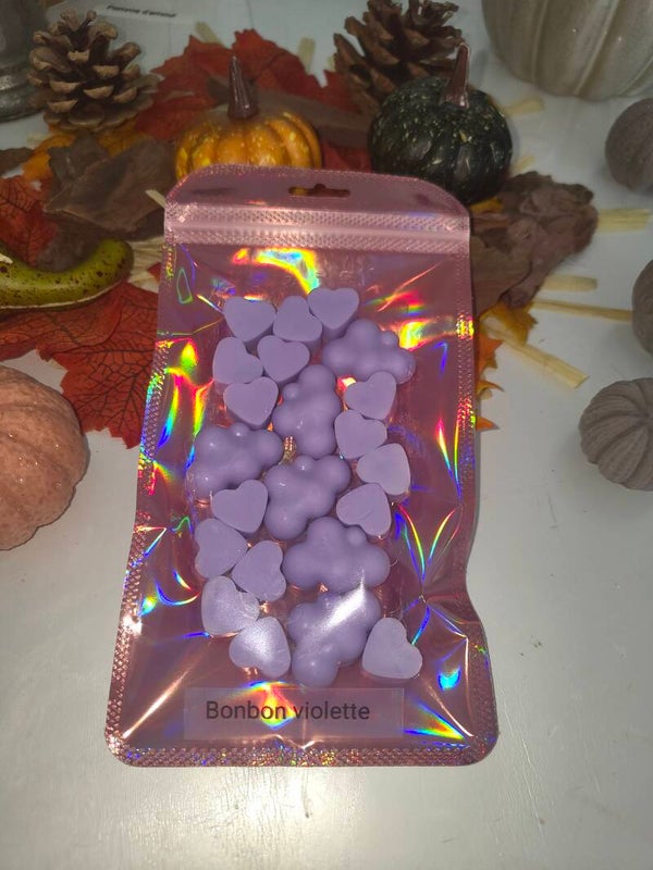 Fondant parfumé bonbon violette