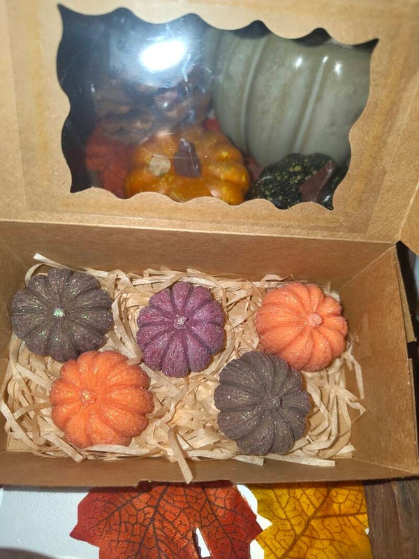 Box fondant 5 citrouilles